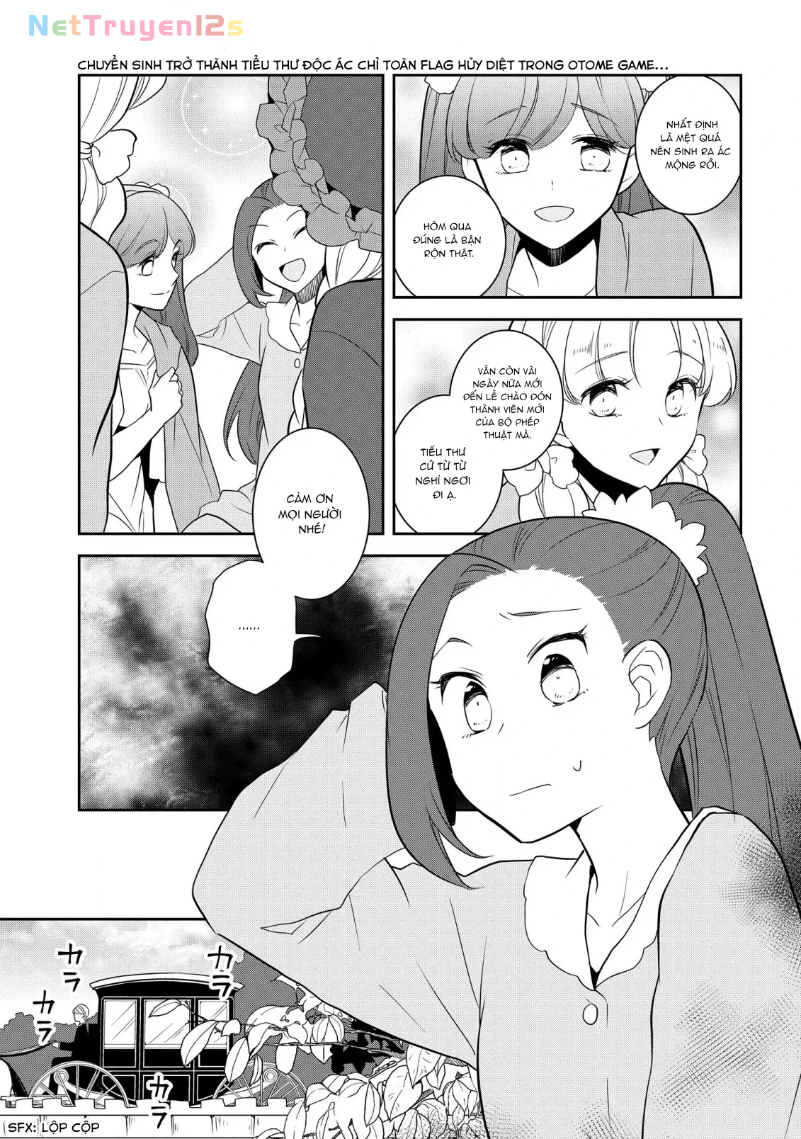 Chuyển sinh trở thành tiểu thư độc ác chỉ toàn Flag hủy diệt trong Otome game... Chapter  55 - 13