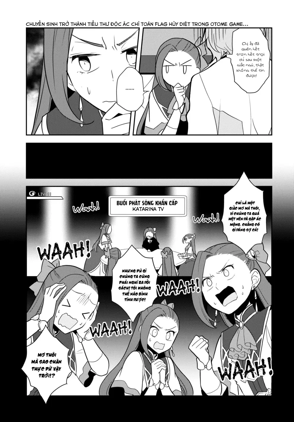 Chuyển sinh trở thành tiểu thư độc ác chỉ toàn Flag hủy diệt trong Otome game... Chapter  55 - 15