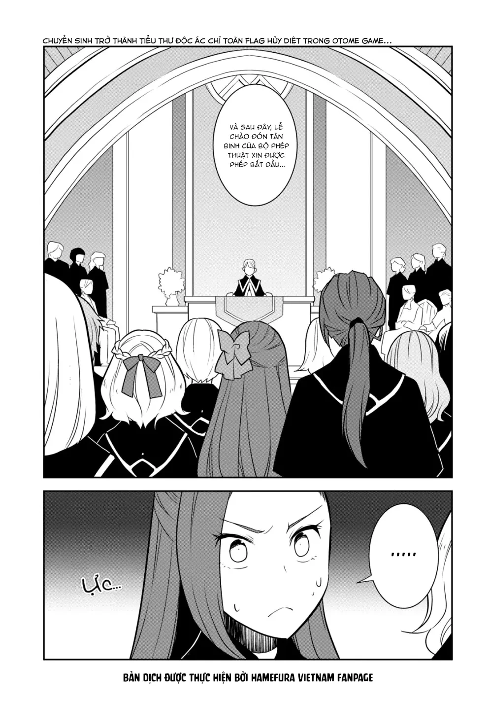 Chuyển sinh trở thành tiểu thư độc ác chỉ toàn Flag hủy diệt trong Otome game... Chapter  56 - 3