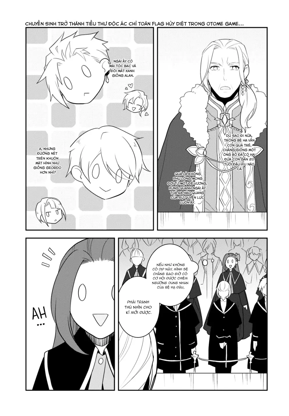 Chuyển sinh trở thành tiểu thư độc ác chỉ toàn Flag hủy diệt trong Otome game... Chapter  56 - 9