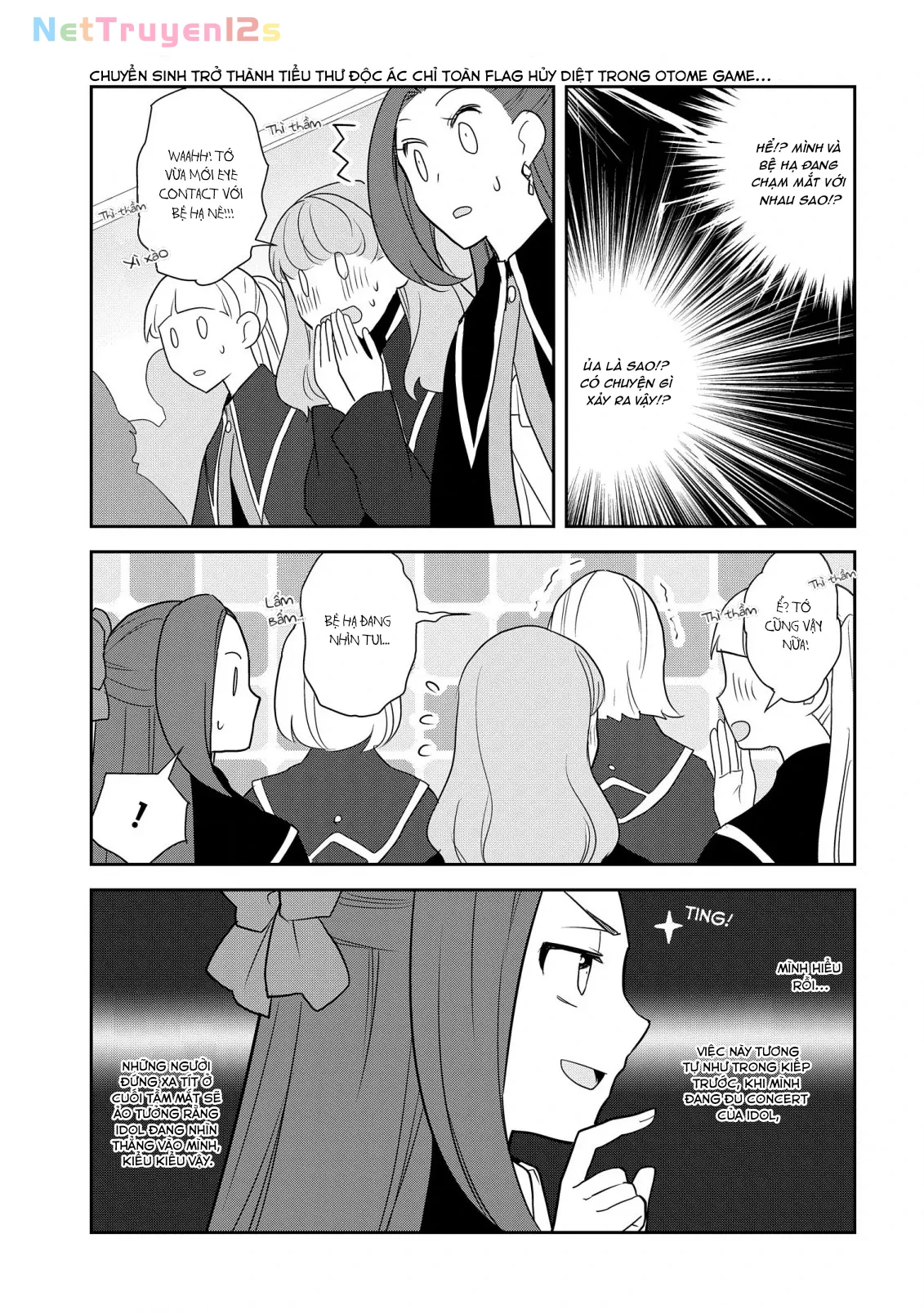 Chuyển sinh trở thành tiểu thư độc ác chỉ toàn Flag hủy diệt trong Otome game... Chapter  56 - 11