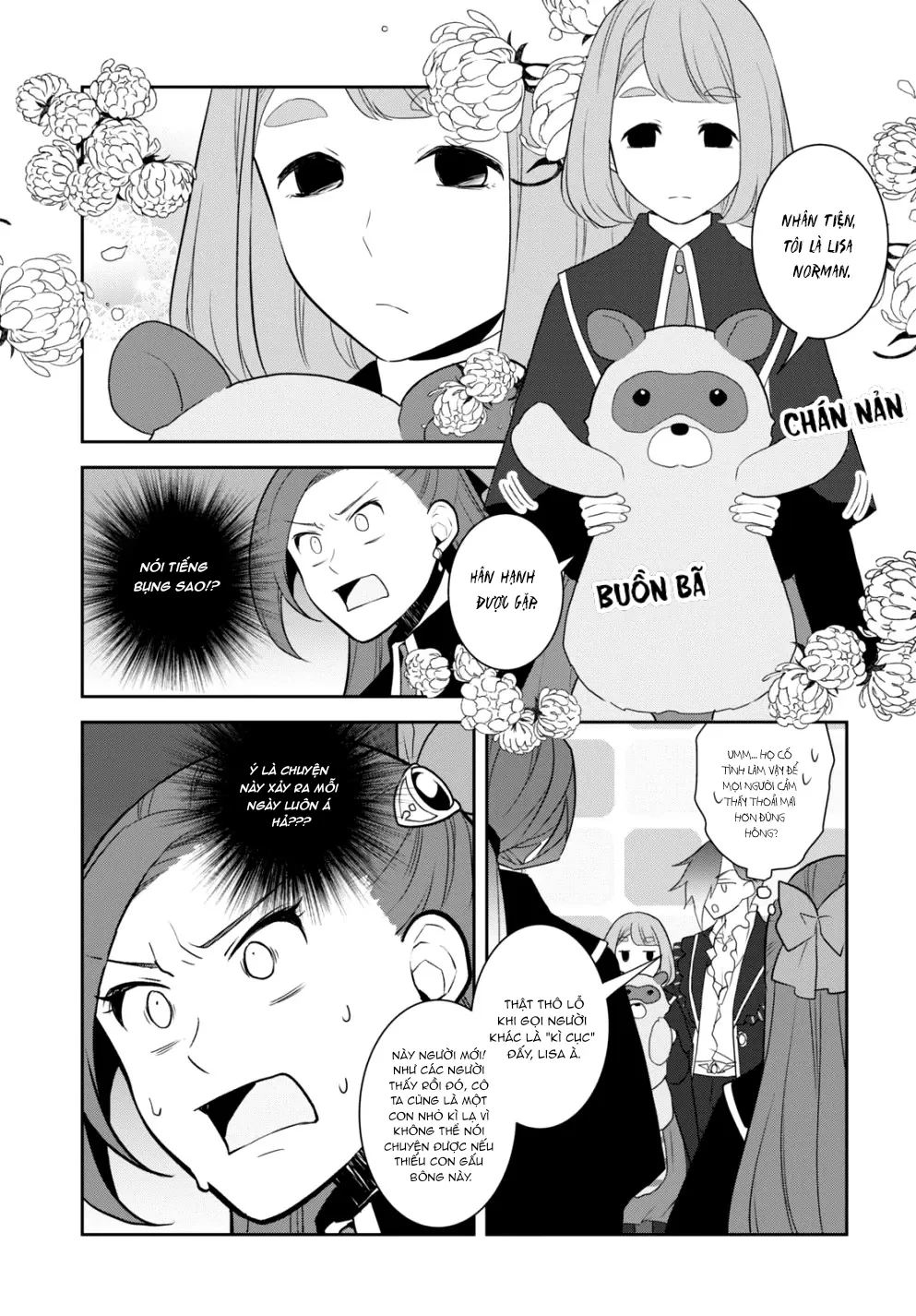 Chuyển sinh trở thành tiểu thư độc ác chỉ toàn Flag hủy diệt trong Otome game... Chapter  56 - 17