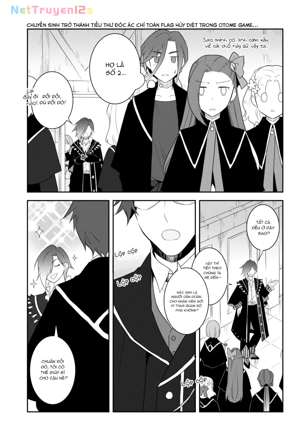 Chuyển sinh trở thành tiểu thư độc ác chỉ toàn Flag hủy diệt trong Otome game... Chapter  57 - 14