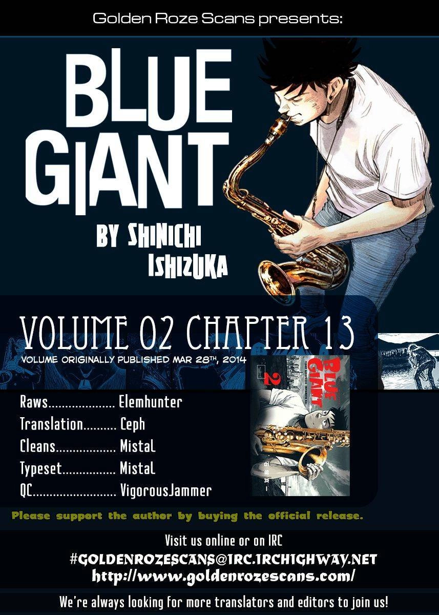 Blue Giant Chapter 13 - 25
