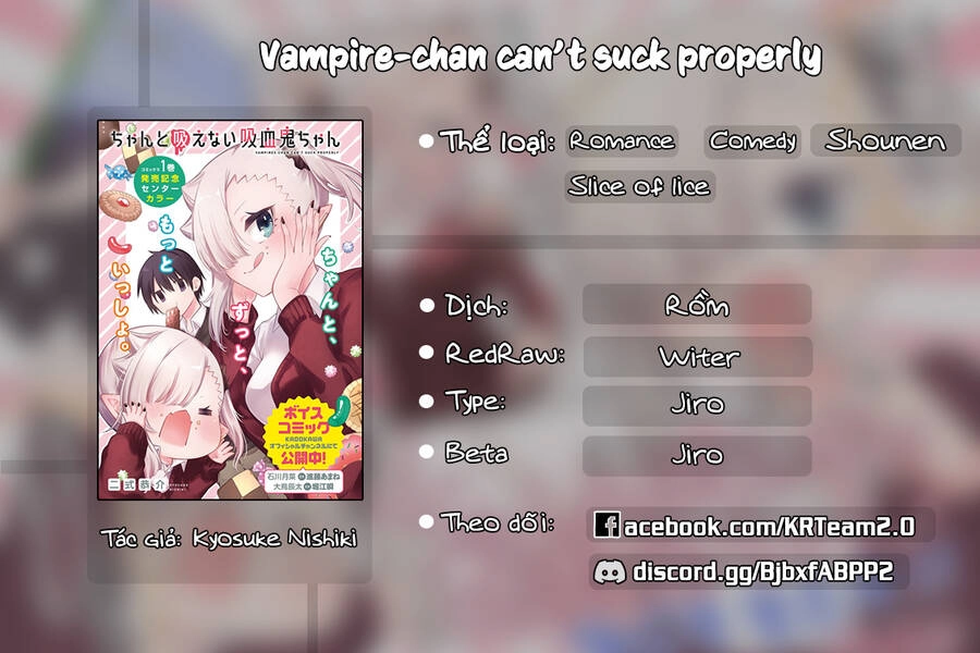 Vampire-Chan Can't Suck Properly Chapter 18 - 1
