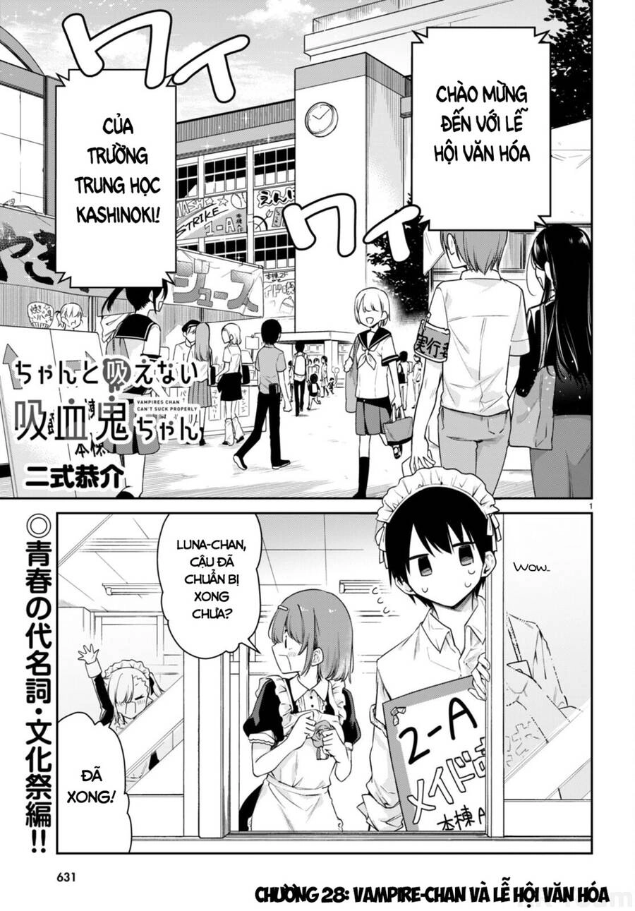 Vampire-Chan Can't Suck Properly Chapter 28 - 1