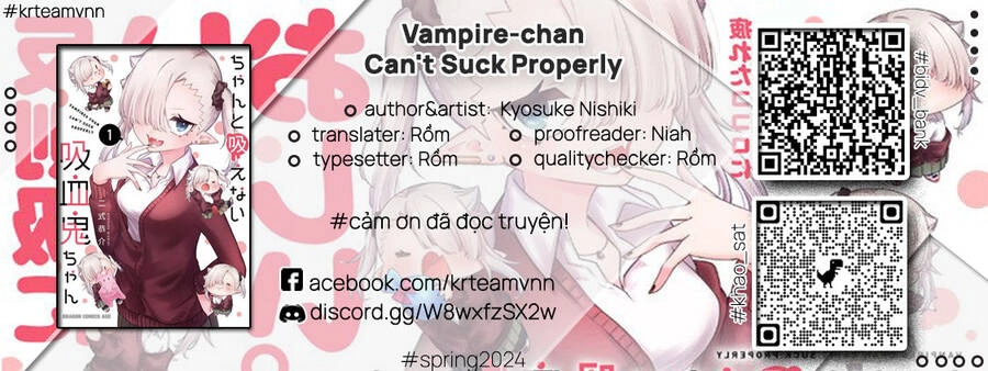 Vampire-Chan Can't Suck Properly Chapter 32 - 1