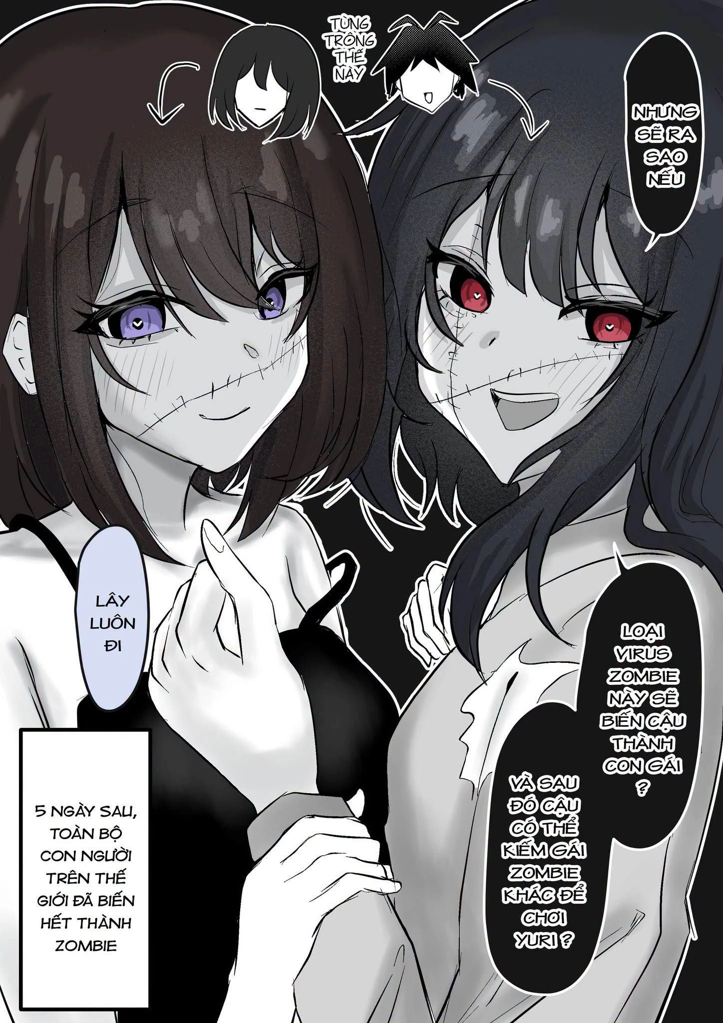 TS Zombie Virus Oneshot - 2