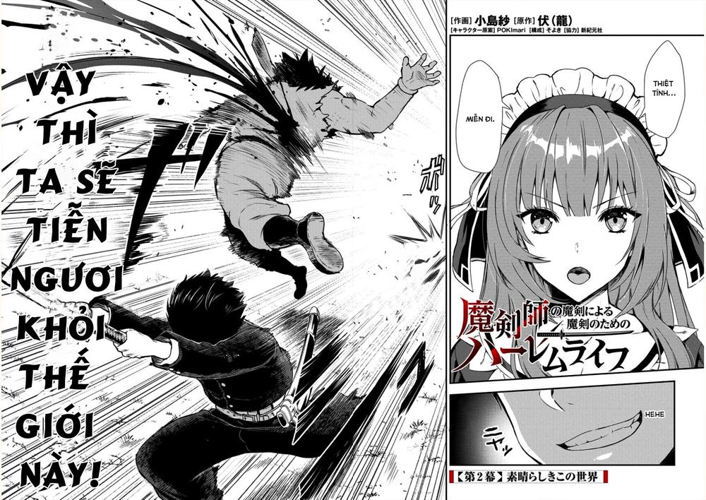 Ma Kiếm Sĩ Xuyên Không Lập Kiếm Làm Harem Chapter 2 - 5