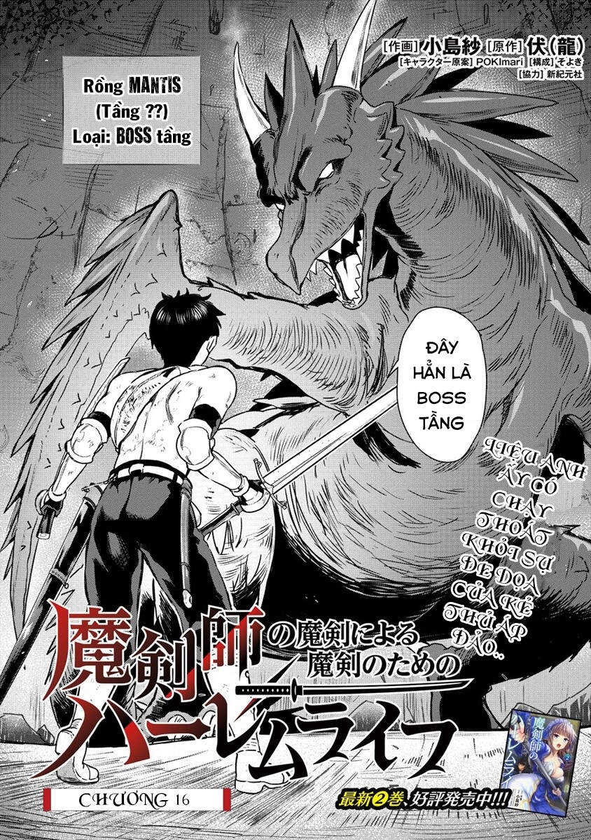 Ma Kiếm Sĩ Xuyên Không Lập Kiếm Làm Harem Chapter 16 - 3