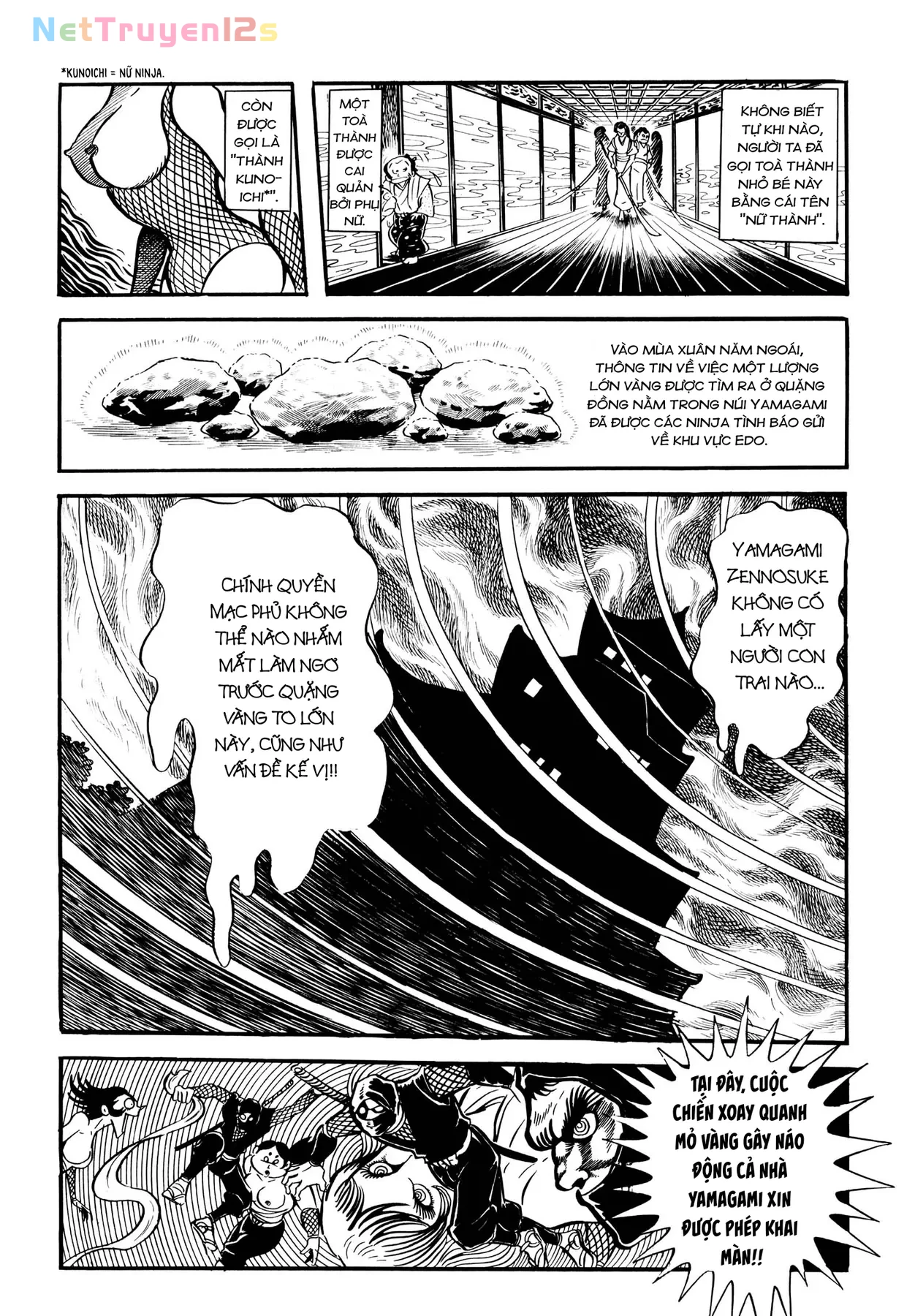 Đại Cương Nhẫn Pháp Dâm Hoa Loạn Liễu Của Ninja Iga Chapter  1 - 10