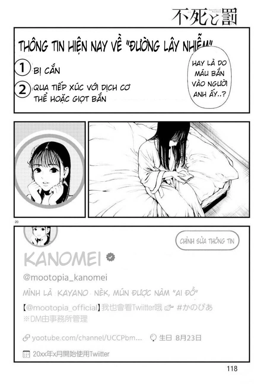 Fushi To Batsu: Đại Dịch Xác Sống Chapter 3 - 20