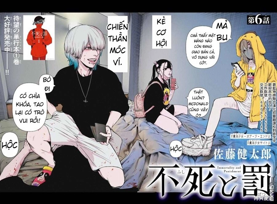 Fushi To Batsu: Đại Dịch Xác Sống Chapter 6 - 3