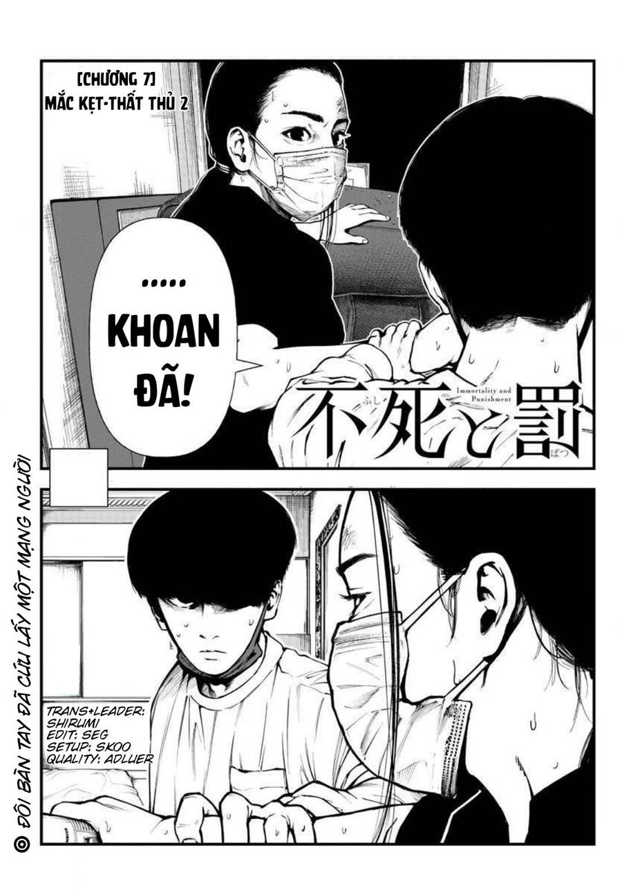 Fushi To Batsu: Đại Dịch Xác Sống Chapter 7 - 1