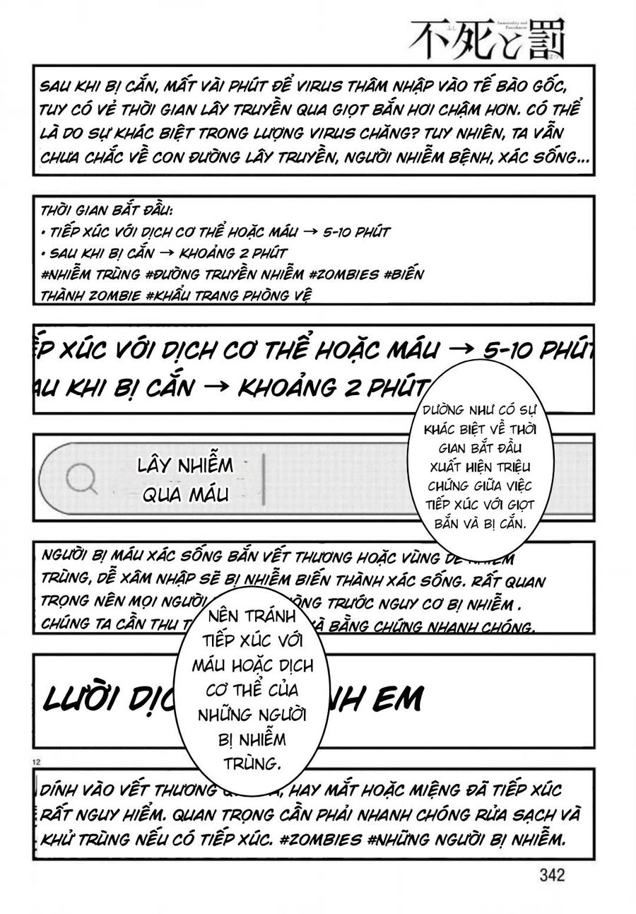 Fushi To Batsu: Đại Dịch Xác Sống Chapter 10 - 12