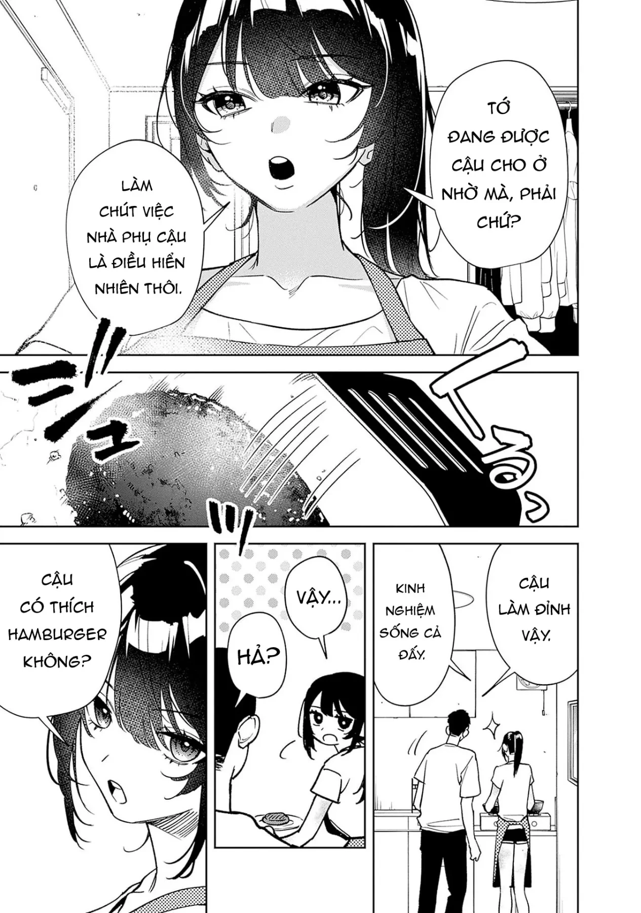 Sống chung với Nữ hoàng kiêu ngạo thời cao trung hoá ra lại không hề khó chịu đến thế Chapter  4 - 4