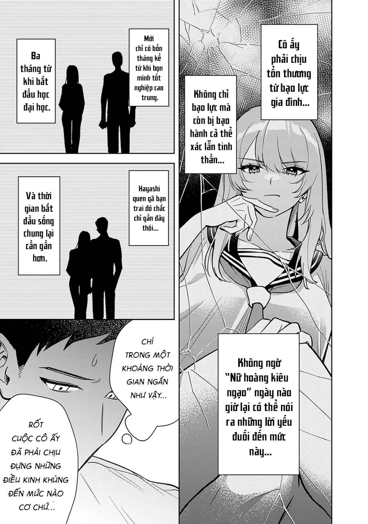 Sống chung với Nữ hoàng kiêu ngạo thời cao trung hoá ra lại không hề khó chịu đến thế Chapter  5 - 4