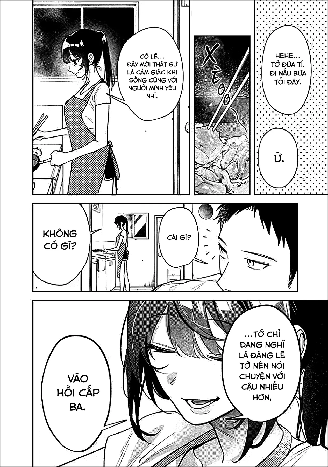 Sống chung với Nữ hoàng kiêu ngạo thời cao trung hoá ra lại không hề khó chịu đến thế Chapter  9 - 10
