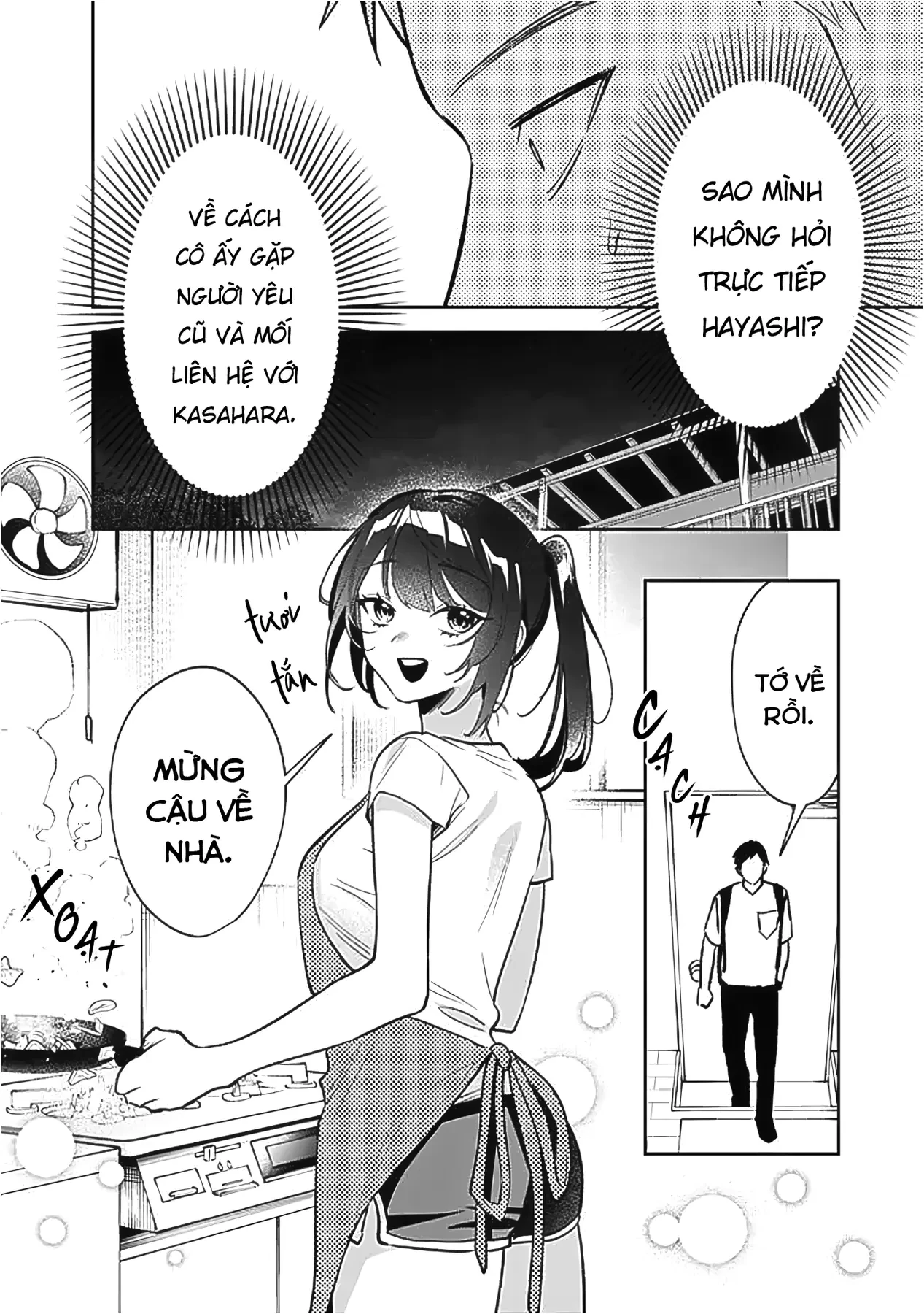 Sống chung với Nữ hoàng kiêu ngạo thời cao trung hoá ra lại không hề khó chịu đến thế Chapter  10 - 12