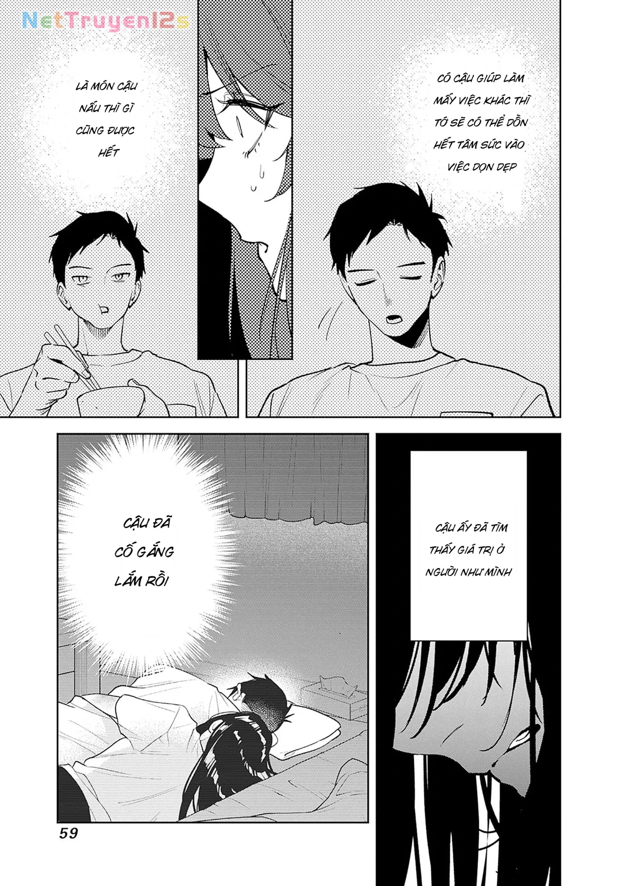 Sống chung với Nữ hoàng kiêu ngạo thời cao trung hoá ra lại không hề khó chịu đến thế Chapter  12 - 5