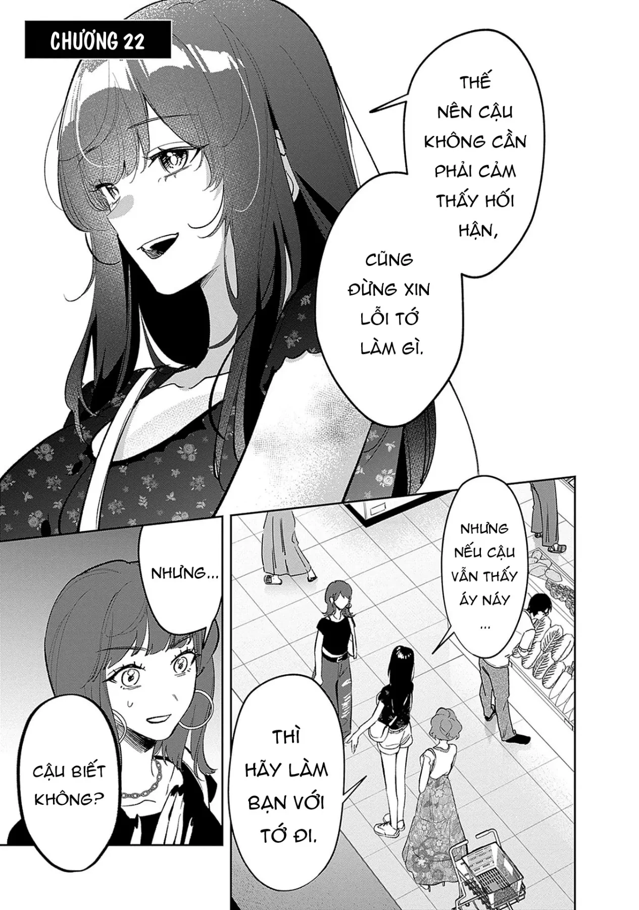 Sống chung với Nữ hoàng kiêu ngạo thời cao trung hoá ra lại không hề khó chịu đến thế Chapter  22 - 2