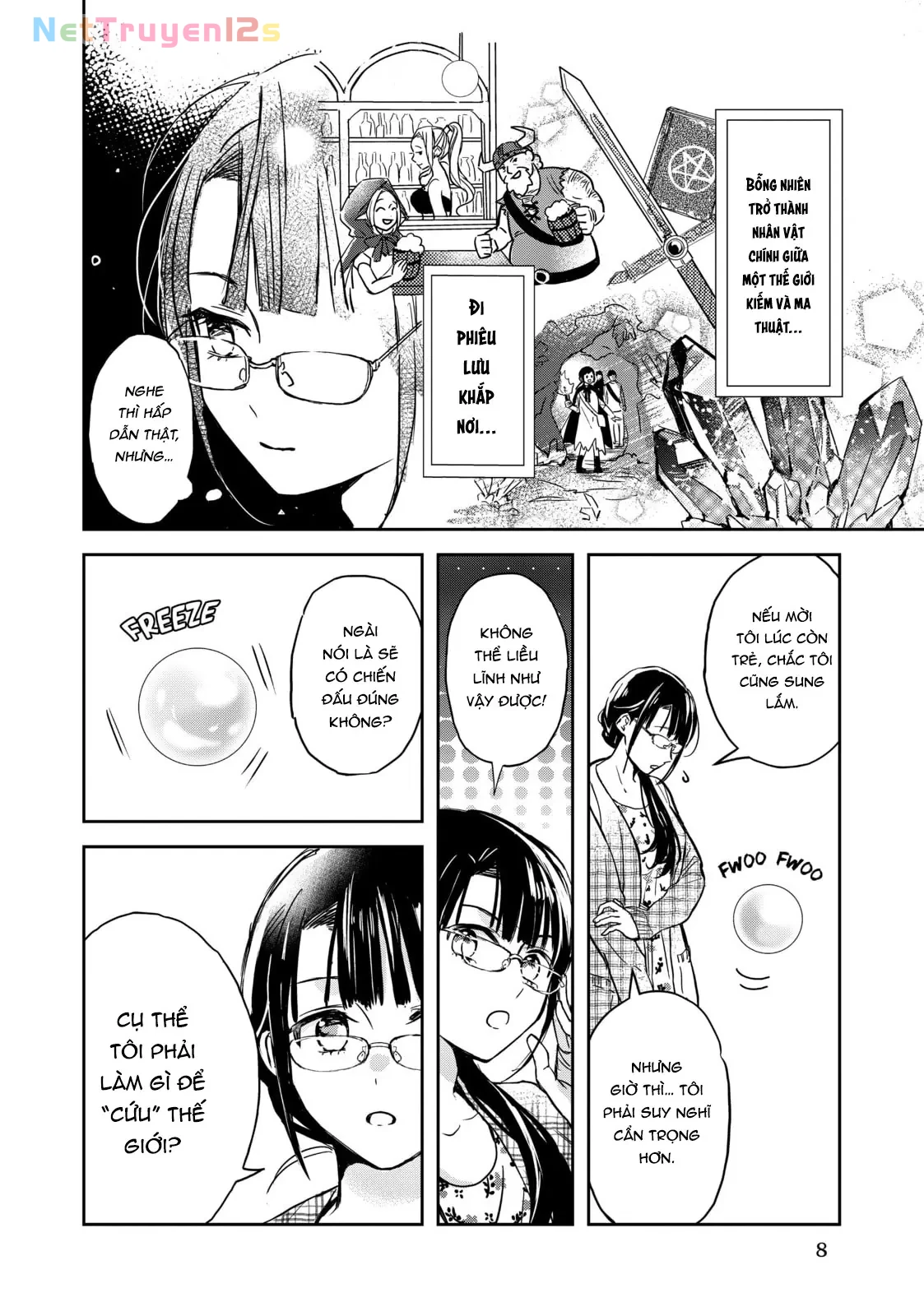Cafe sách nơi dị giới Chapter  1 - 7