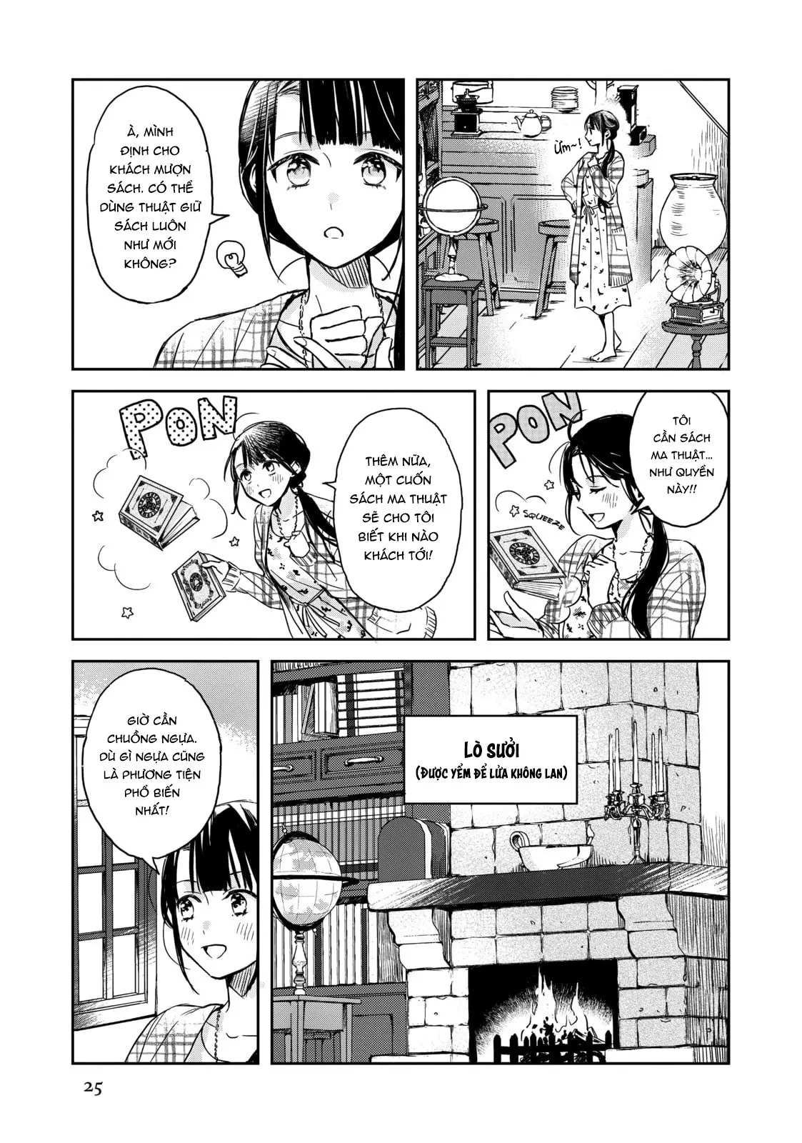Cafe sách nơi dị giới Chapter  1 - 24