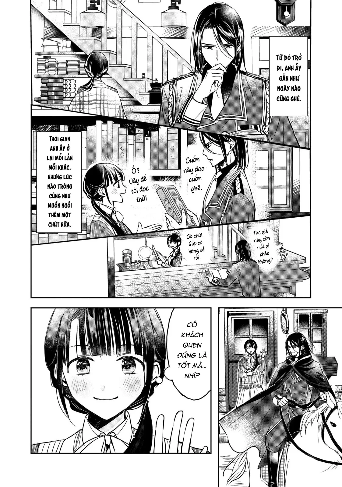 Cafe sách nơi dị giới Chapter  4 - 5