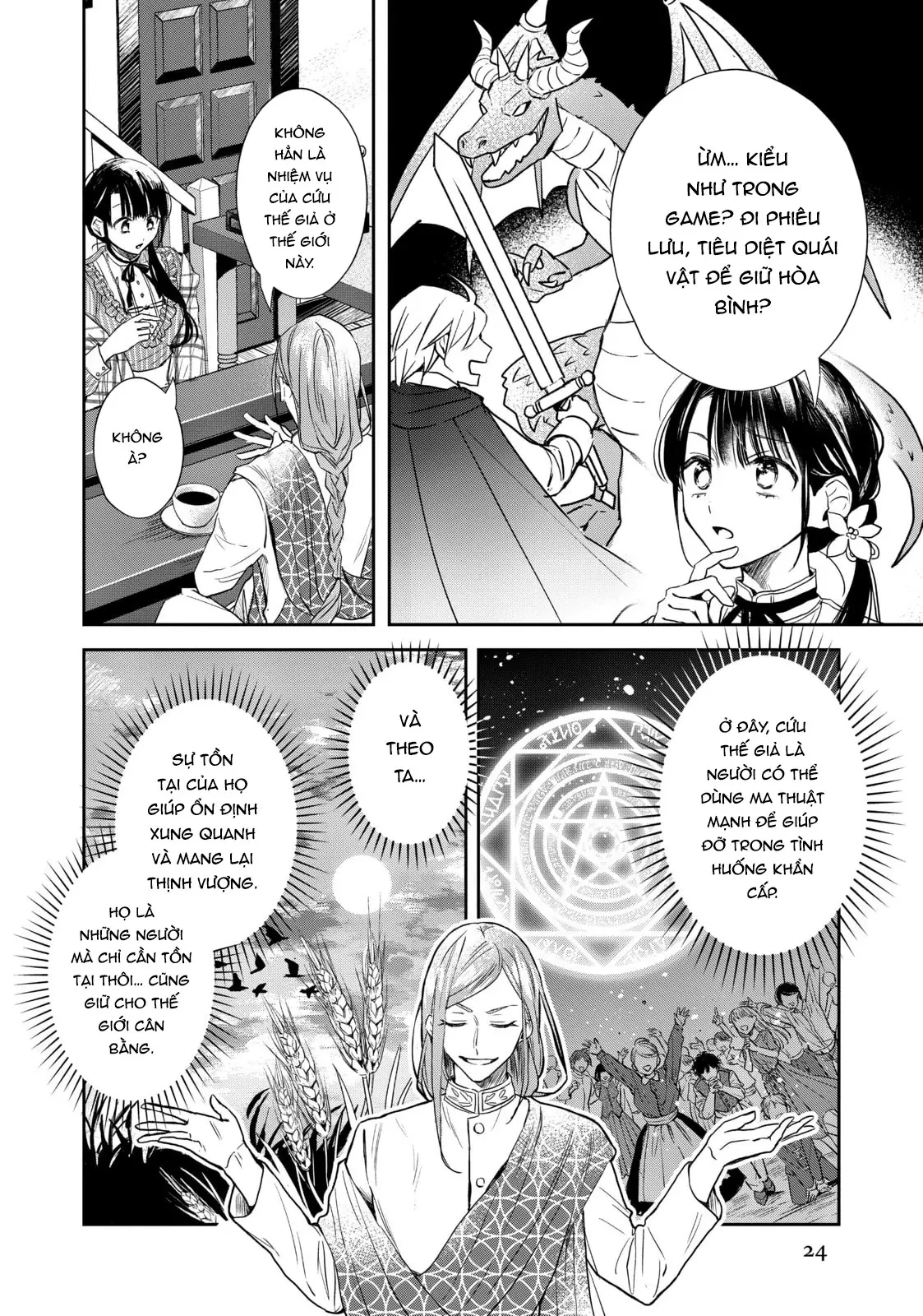 Cafe sách nơi dị giới Chapter  13 - 21