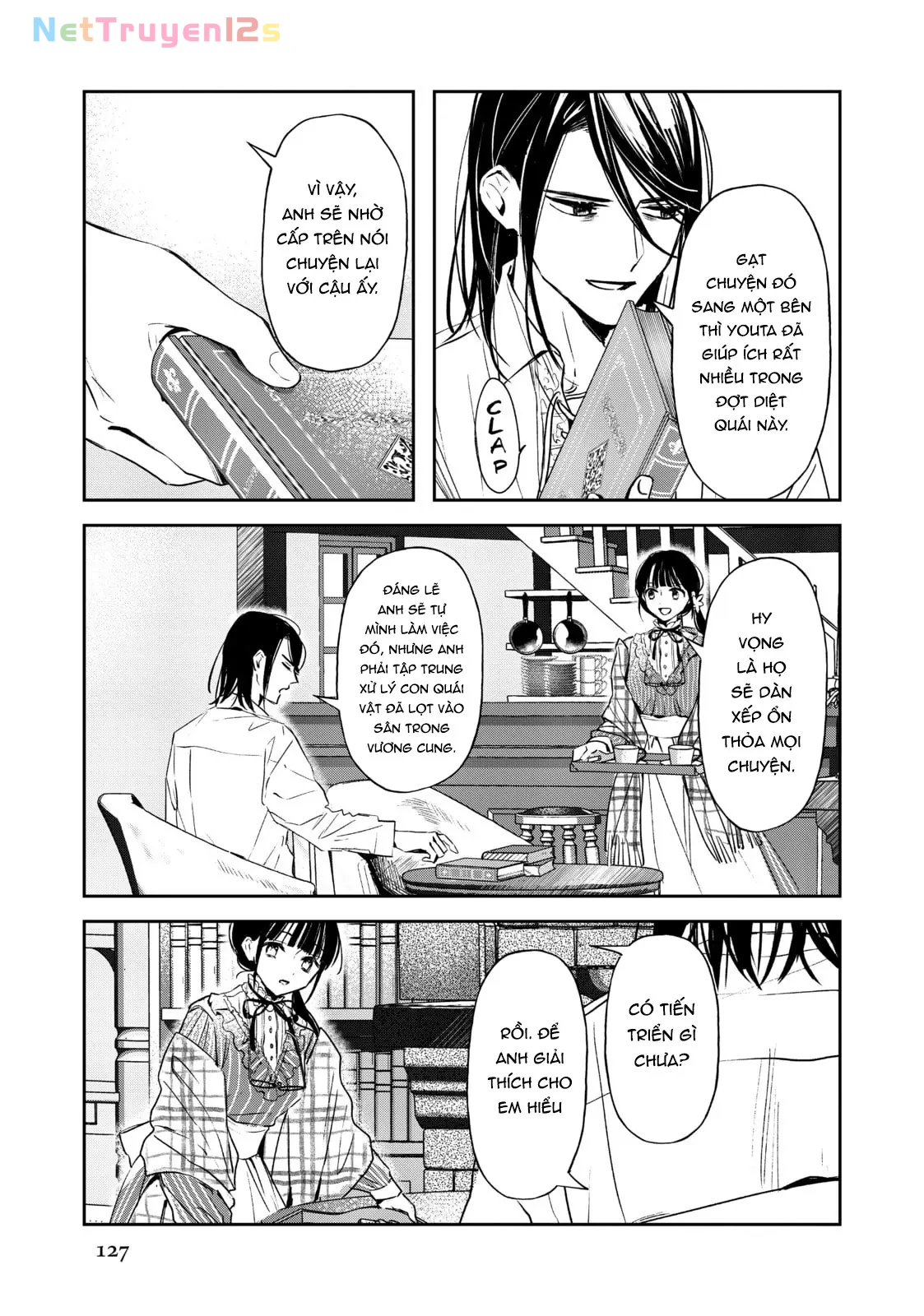 Cafe sách nơi dị giới Chapter  16 - 17