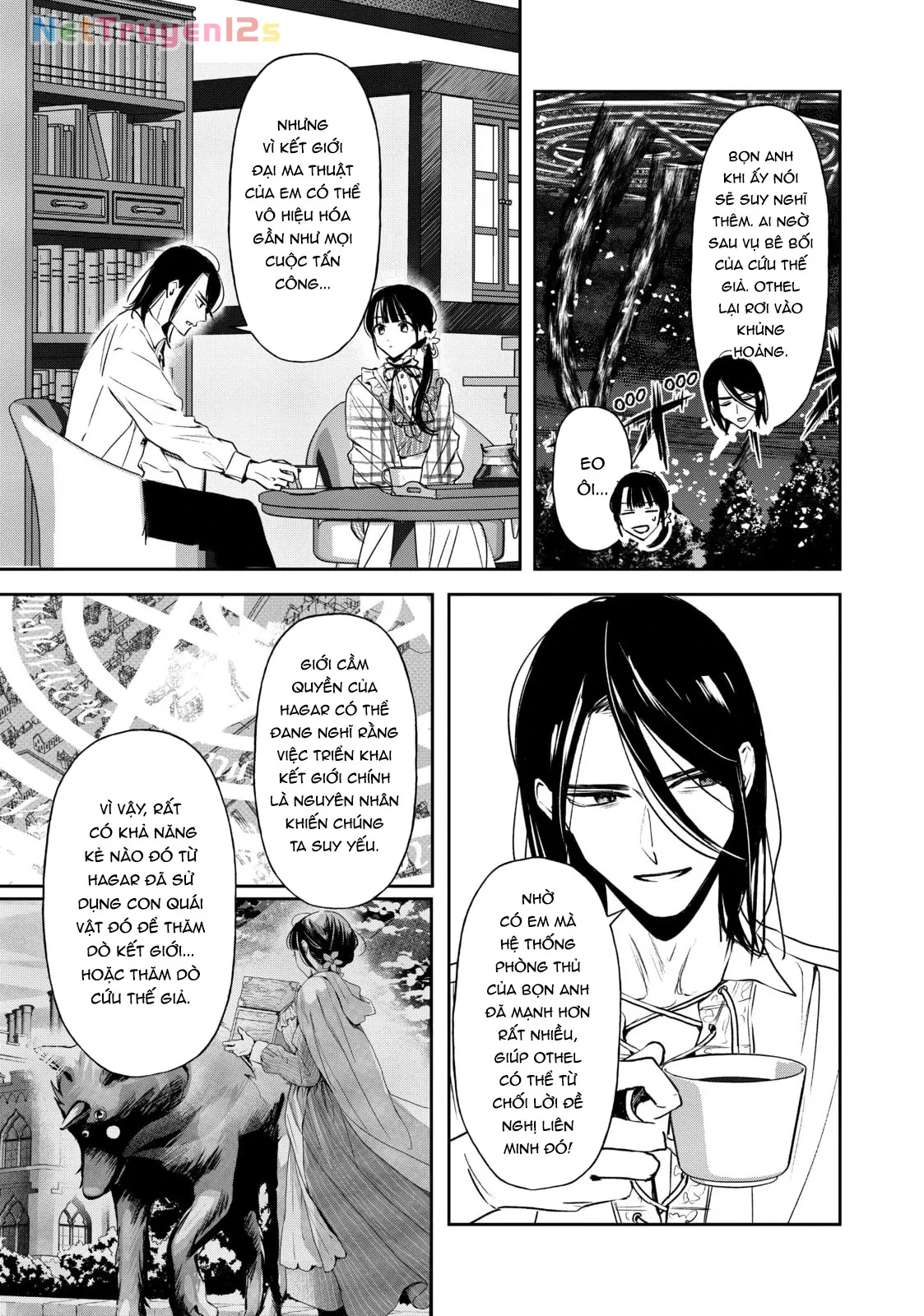 Cafe sách nơi dị giới Chapter  16 - 19
