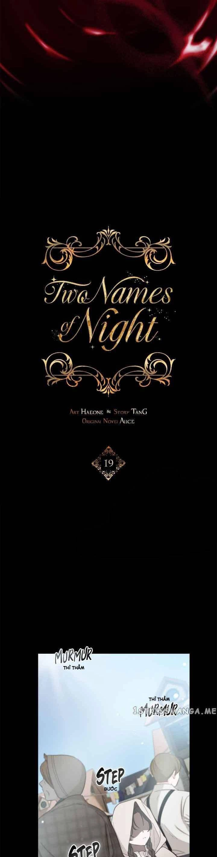 Two Names Of Night Chapter 19 - 21