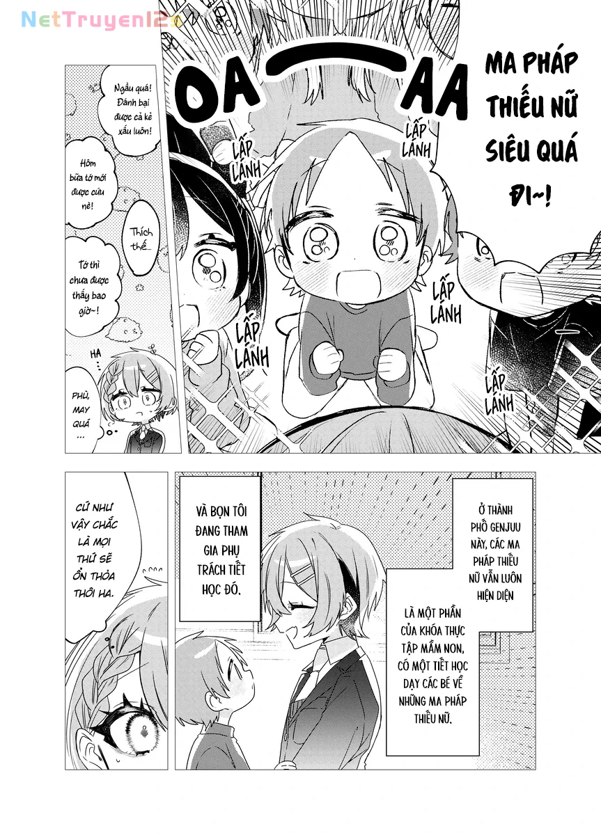 Làm ma pháp thiếu nữ thật khó quá đi. Chapter  1 - 7