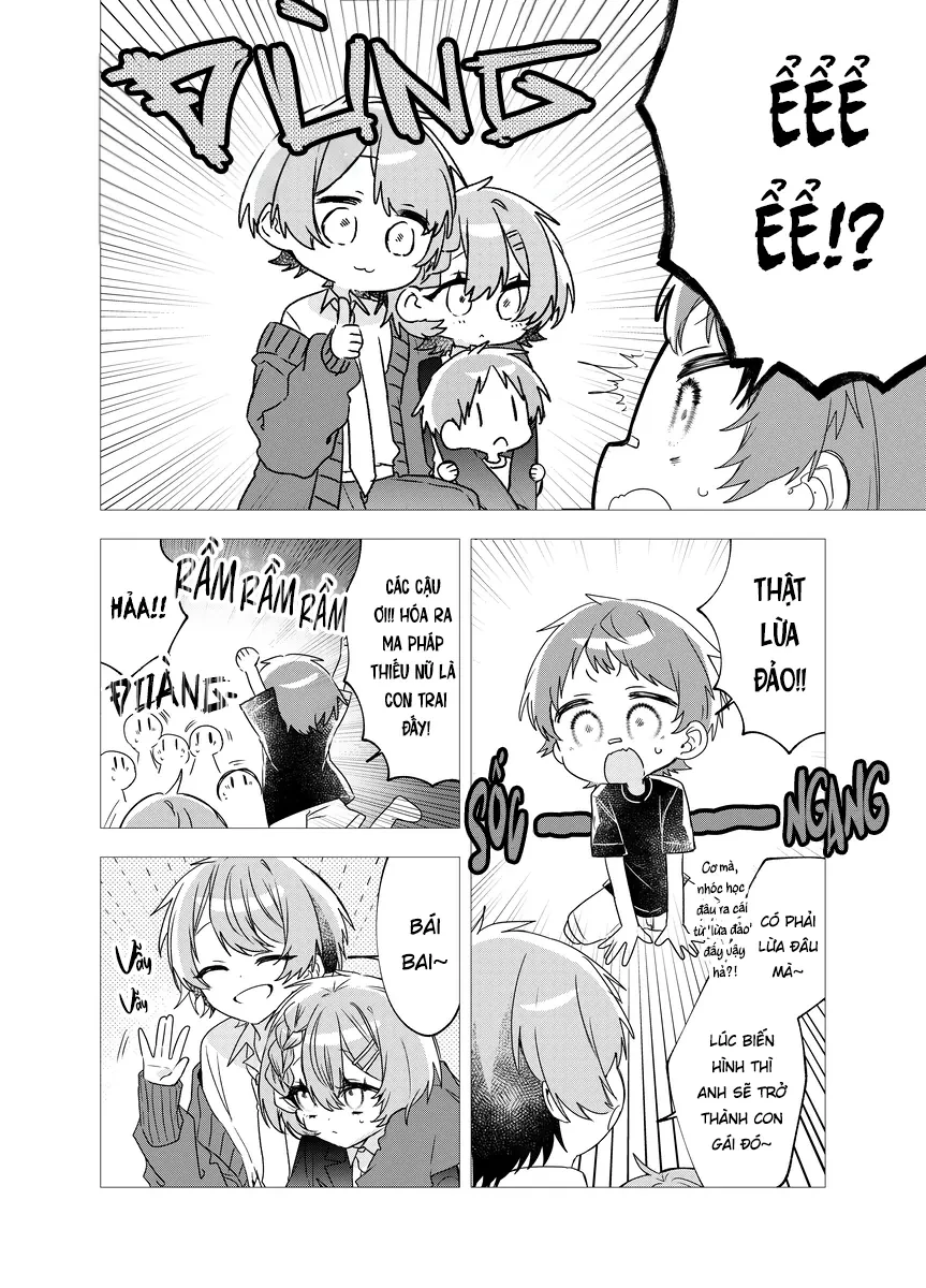 Làm ma pháp thiếu nữ thật khó quá đi. Chapter  1 - 10