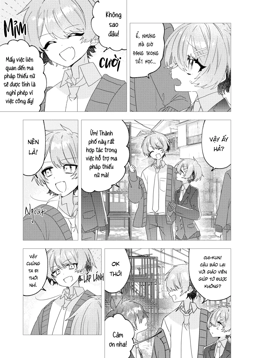 Làm ma pháp thiếu nữ thật khó quá đi. Chapter  2 - 7