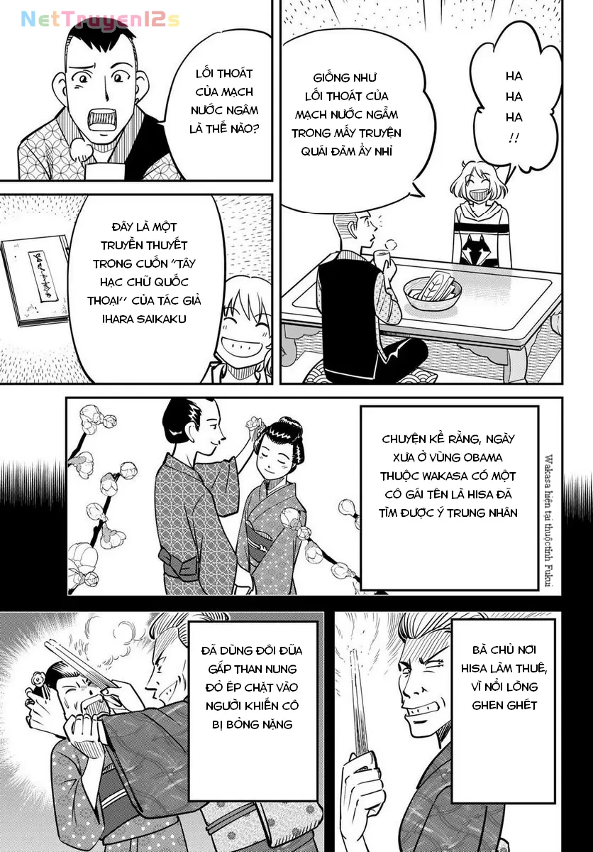 TIỆM ĐỒ NAI-NAI VÀ HỌA SỰ THƯ CỦA HÒA THƯỢNG TANUKI Chapter  2 - 18