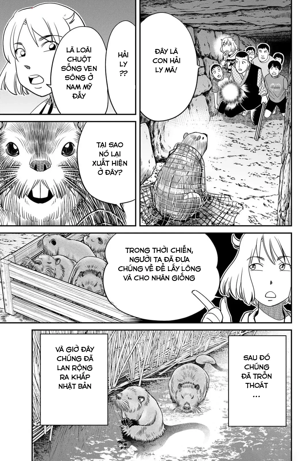 TIỆM ĐỒ NAI-NAI VÀ HỌA SỰ THƯ CỦA HÒA THƯỢNG TANUKI Chapter  8 - 9