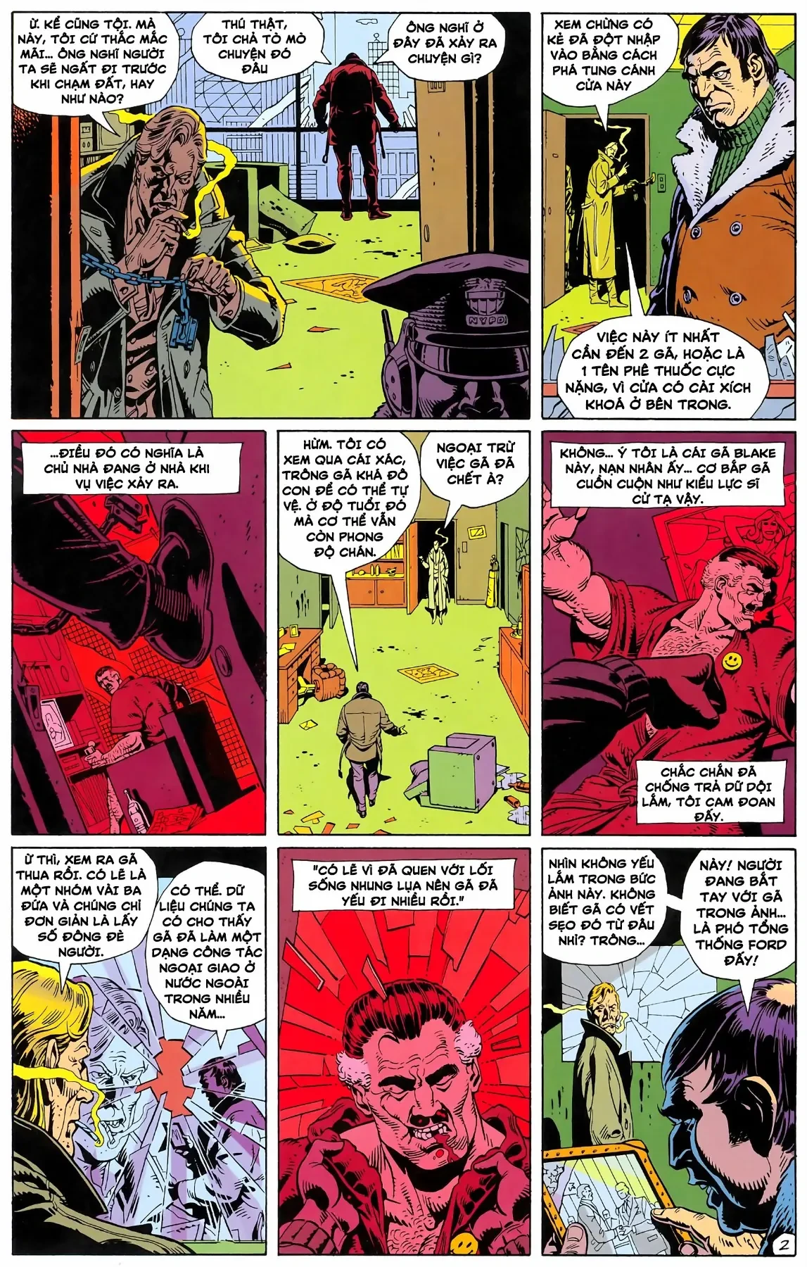 WATCHMEN (1986) Chapter  1 - 4