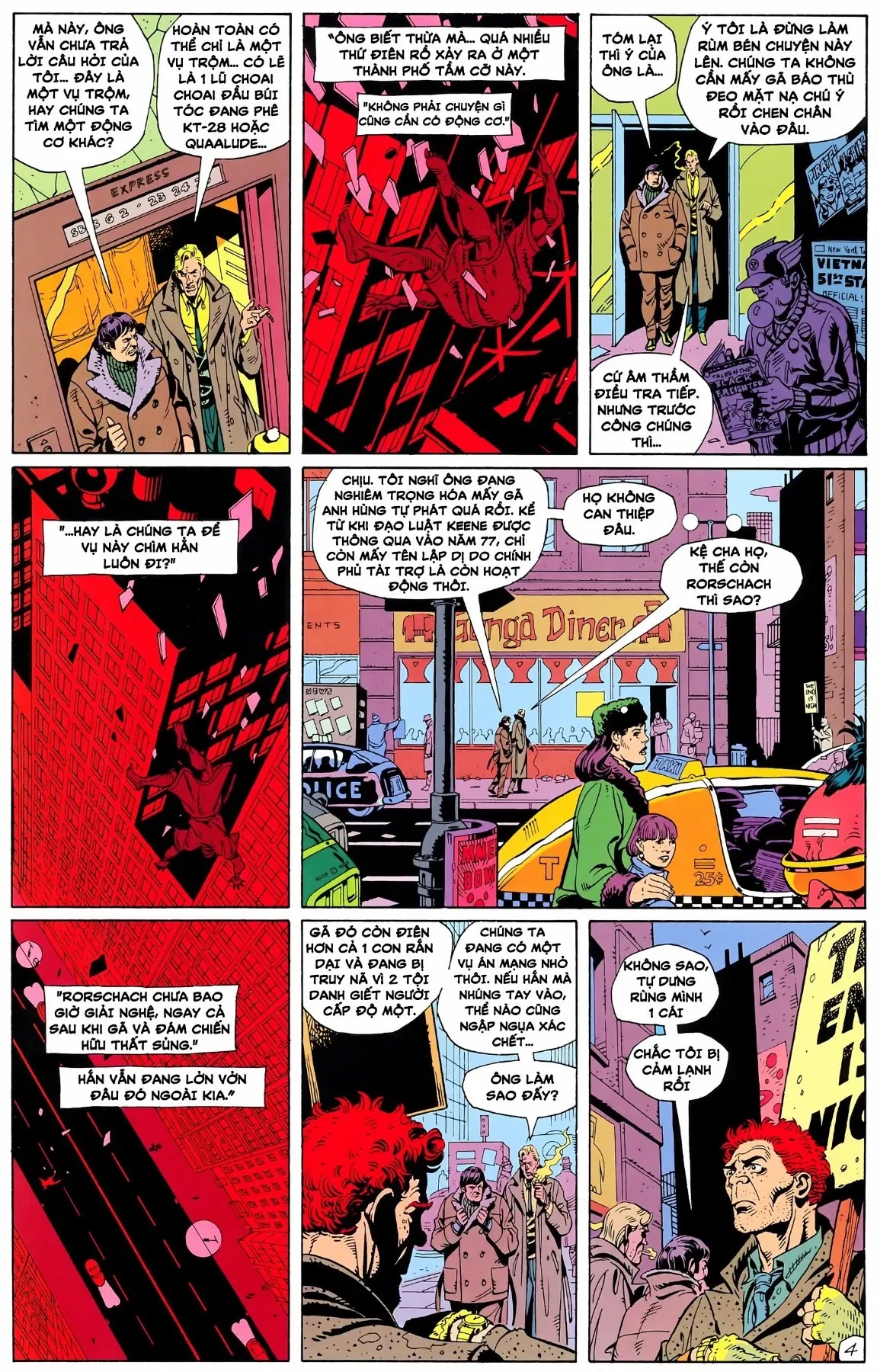 WATCHMEN (1986) Chapter  1 - 6