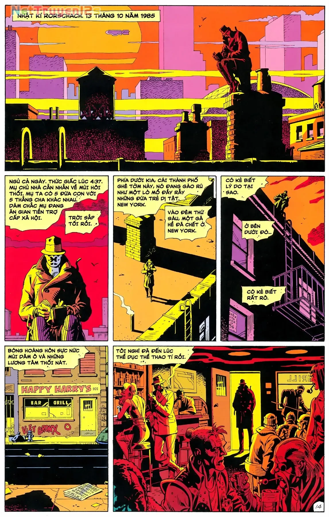 WATCHMEN (1986) Chapter  1 - 16