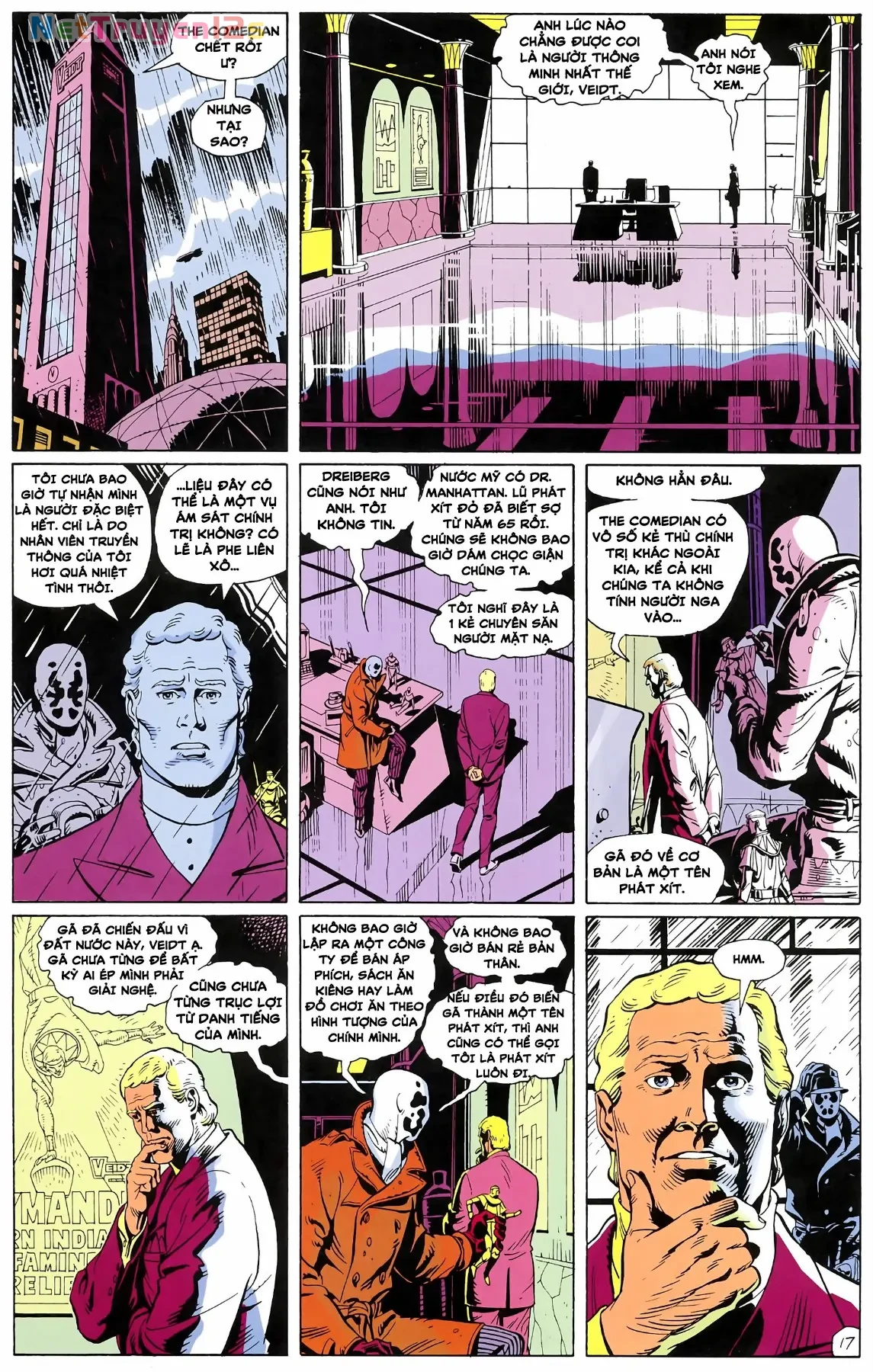 WATCHMEN (1986) Chapter  1 - 19
