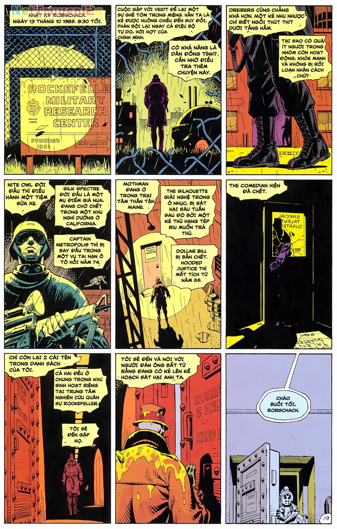 WATCHMEN (1986) Chapter  1 - 21