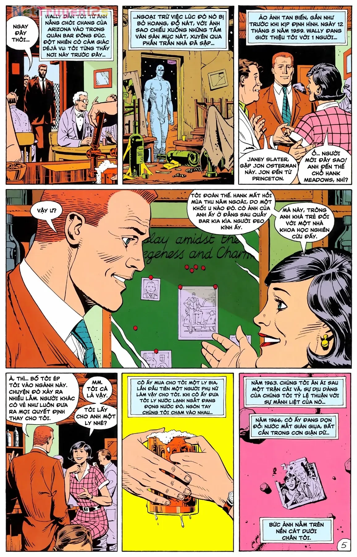 WATCHMEN (1986) Chapter  4 - 7