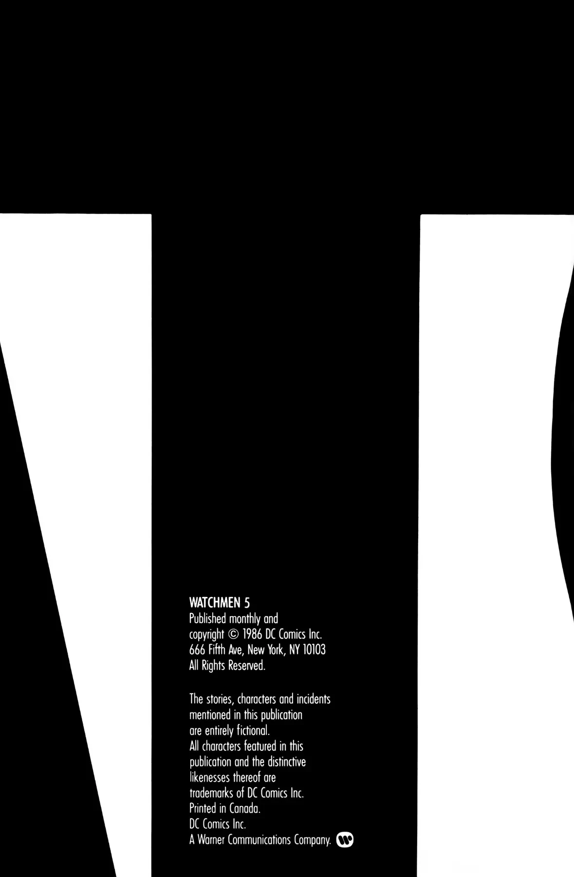 WATCHMEN (1986) Chapter  5 - 2
