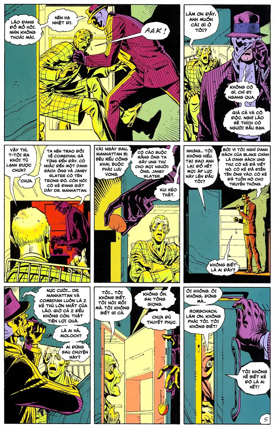 WATCHMEN (1986) Chapter  5 - 7