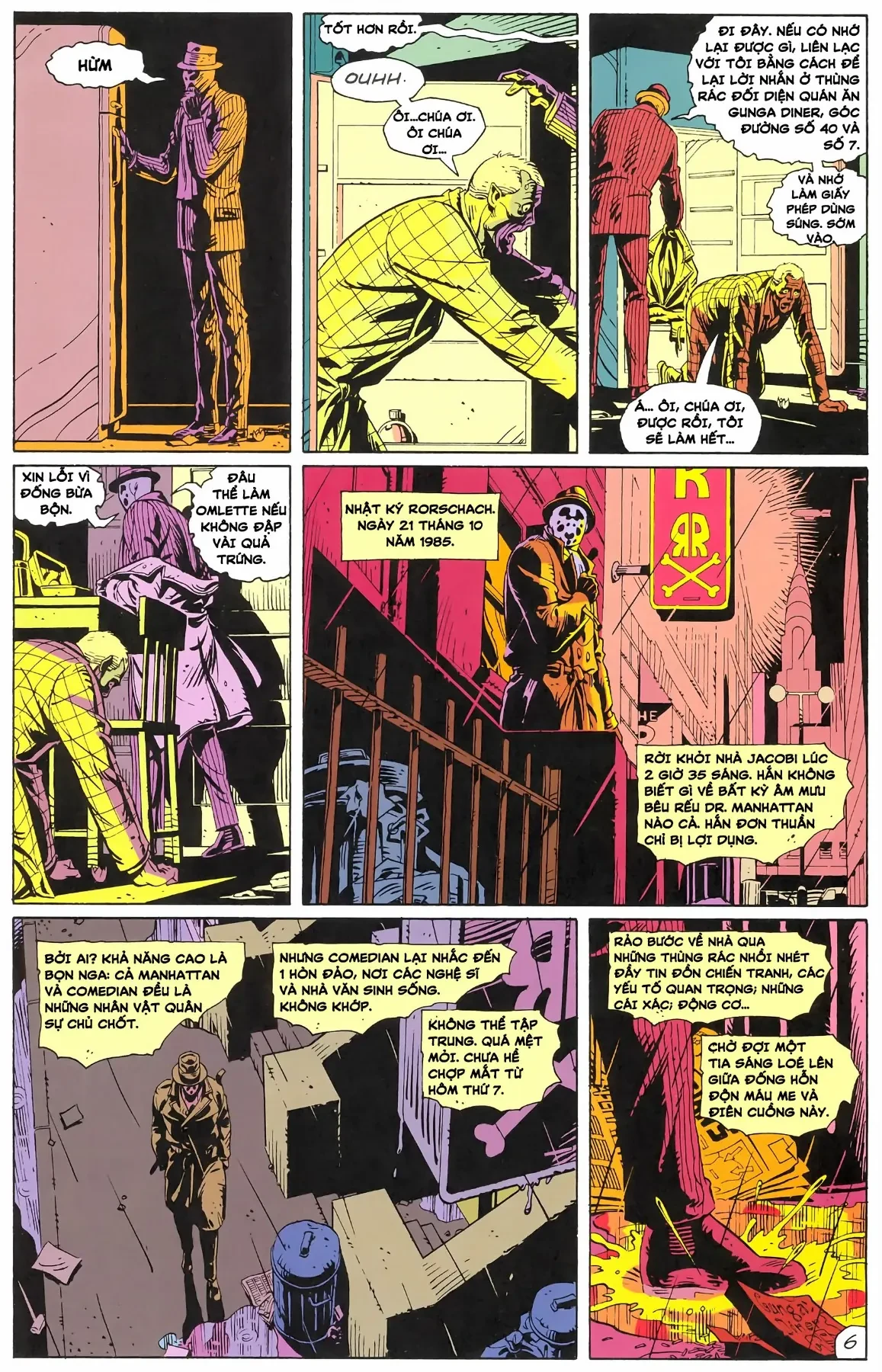 WATCHMEN (1986) Chapter  5 - 8