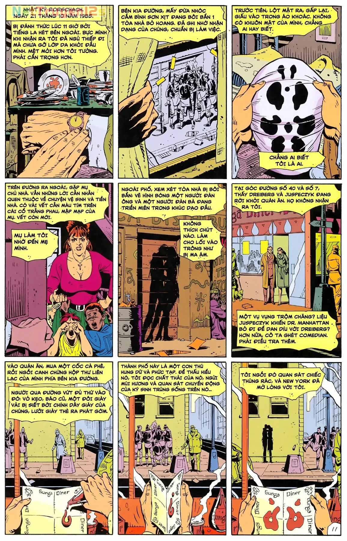 WATCHMEN (1986) Chapter  5 - 13