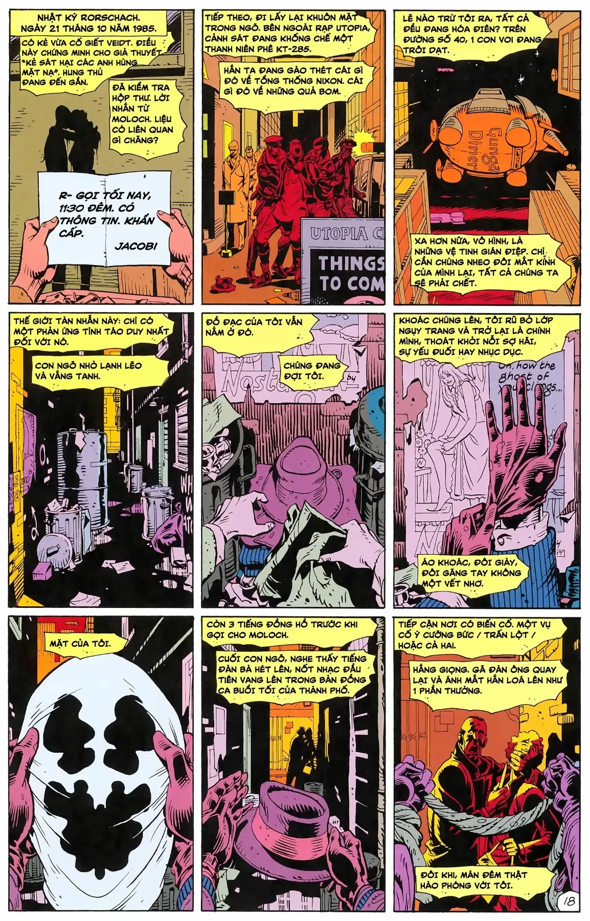 WATCHMEN (1986) Chapter  5 - 19