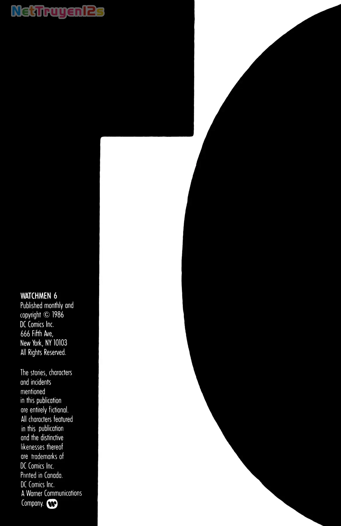 WATCHMEN (1986) Chapter  6 - 2
