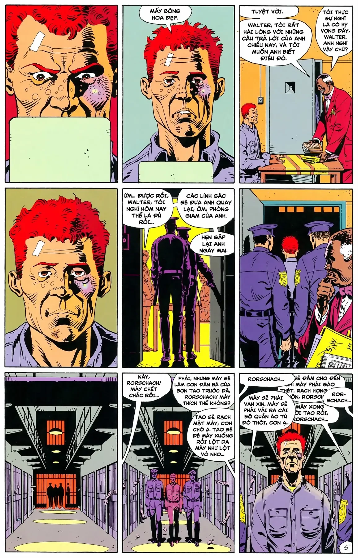 WATCHMEN (1986) Chapter  6 - 7